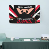 Ninja Warrior Birthday Spandoek (Beurs)