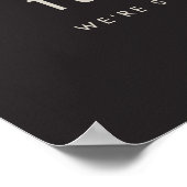 Ninja Warrior Boy Verjaardagsfeestje Welkom Poster (Hoek)