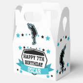 Ninja Warrior Boys Birthday Favour Box Bedankdoosjes (Geopend)