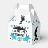 Ninja Warrior Boys Birthday Favour Box Bedankdoosjes (Voorkant Zijde)
