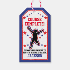 Ninja Warrior Boys Birthday Party Course Complete Cadeaulabel