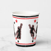 Ninja Warrior Boys Birthday Party Paper Cups Papieren Bekers (Rechts)