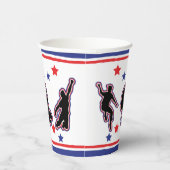 Ninja Warrior Boys Birthday Party Papieren Bekers (Rechts)