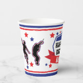 Ninja Warrior Boys Birthday Party Papieren Bekers (Voorkant)