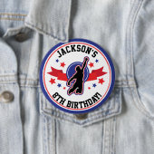 Ninja Warrior Boys Birthday Party Ronde Button 4,0 Cm (In situ)