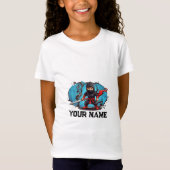 Ninja Warrior Cartoon T-shirt (Voorkant)
