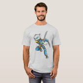 Ninja Warrior Cat T-Shirt (Voorkant volledig)