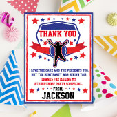 Ninja Warrior Dank u Briefkaart