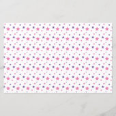 Ninja Warrior Girl Party Certificate of Completion (Achterkant)