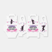 Ninja Warrior Girls Birthday Favor Box Bedankdoosjes (Uitgevouwen)