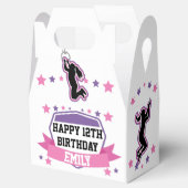Ninja Warrior Girls Birthday Favor Box Bedankdoosjes (Geopend)