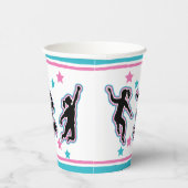 Ninja Warrior Girls Birthday Party Paper Cups Papieren Bekers (Rechts)