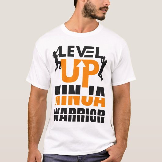 Ninja Warrior Hero's Journey T-shirt (Voorkant)