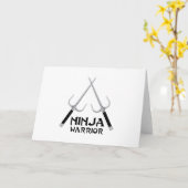 Ninja Warrior Kaart (Gele Bloem)