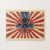 Ninja Warrior Legpuzzel (Horizontaal)