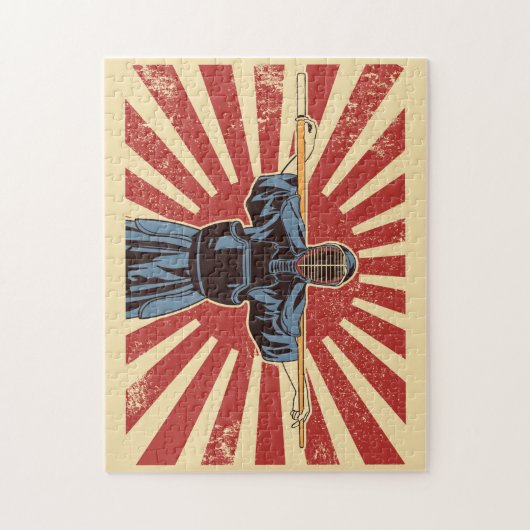 Ninja Warrior Legpuzzel (Verticaal)