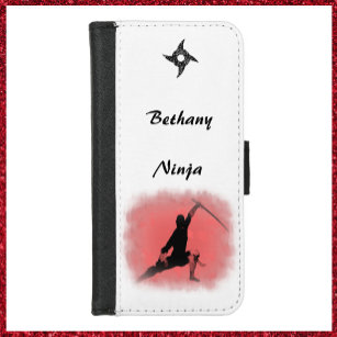 Ninja Warrior Phone Wallet Case iPhone 8/7 Portemonnee Hoesje