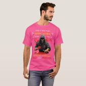 Ninja Warrior Ping Pong Speler Tafeltennis T-shirt (Voorkant volledig)