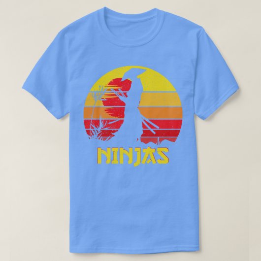 Ninja Warrior Retro  T-shirt (Design voorkant)