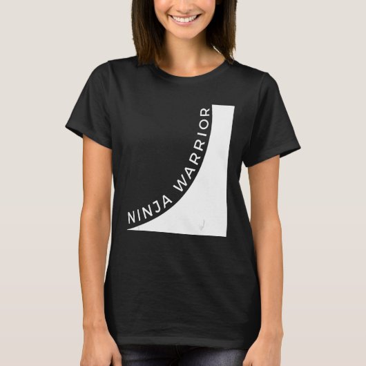Ninja Warrior Shirt for Kids - Warp Wall (Voorkant)