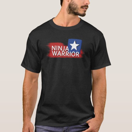 Ninja Warrior Shirt Ninja  Training Shirt Ninja (Voorkant)