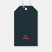 Ninja Warrior Verjaardagscadeau Tag Cadeaulabel (Achterkant)
