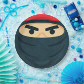 Ninja Warrior Verjaardagsfeest Papieren Bord (Feest)