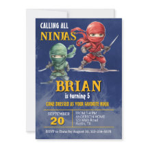 Ninja Warrior Verjaardagsfeestje