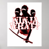 NINJA WAT? POSTER (Voorkant)