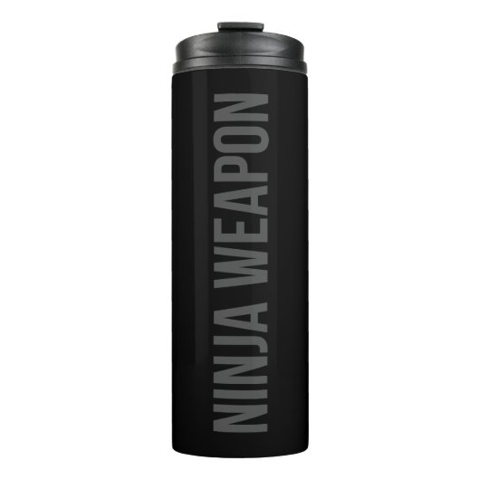 Ninja Weapon Thermal Bottle Thermosbeker (Voorkant)