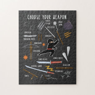 Ninja Weapons Legpuzzel