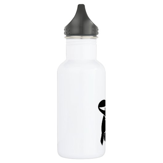 Ninja Wielding a Katana Sword Waterfles (Links)