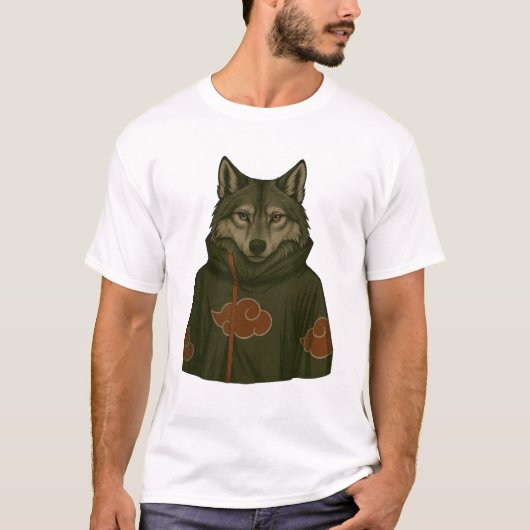 Ninja wolf t-shirt (Voorkant)