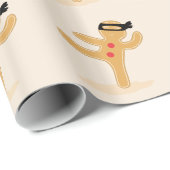 Ninjabread Man Cadeaupapier (Rol Hoek)