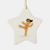 Ninjabread Man Keramisch Ornament (Rechts)