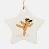 Ninjabread Man Keramisch Ornament (Voorkant)
