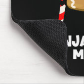 Ninjabread man leuk ginja kicking candy cane chris muismat (Hoek)