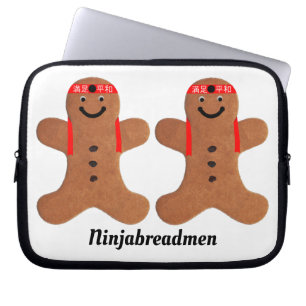 Ninjabreadman biscuit (cookie) Electronics Bag Laptop Sleeve