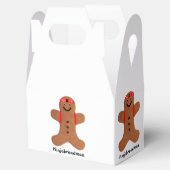 Ninjabreadman biscuit (koekje) bedankdoosjes (Geopend)