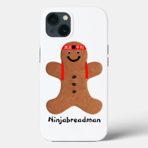 Ninjabreadman biscuit (koekje) Case-Mate iPhone case