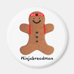 Ninjabreadman biscuit (koekje) magneet