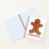 Ninjabreadman biscuit (koekje) notitieboek (Binnen)
