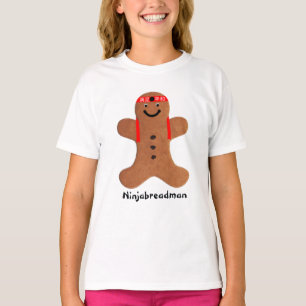 Ninjabreadman biscuit (koekje) t-shirt