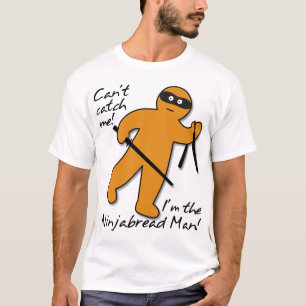 Ninjabrood Ninja Peperkoek Man Grappig T-shirt