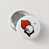 NinjaCruise Skull Ronde Button 3,2 Cm (Voorkant /achterkant)