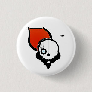 NinjaCruise Skull Ronde Button 3,2 Cm