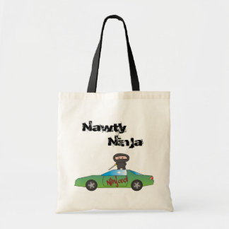 Ninja'd Canvas tas - Een Nawty Ninja-ontwerp