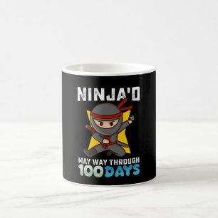 Ninja'd May Weg Door 100 Dagen School Koffiemok