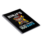 Ninja'd mei weg door 100 dagen van de school notitieboek (Rechterzijde)