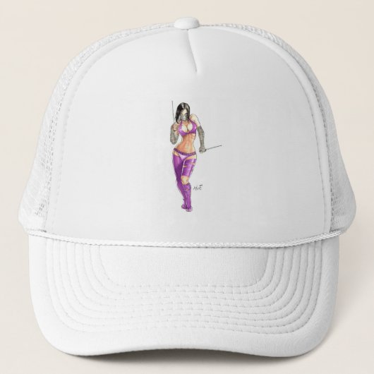 NinjaGirl Trucker Pet (Voorkant)